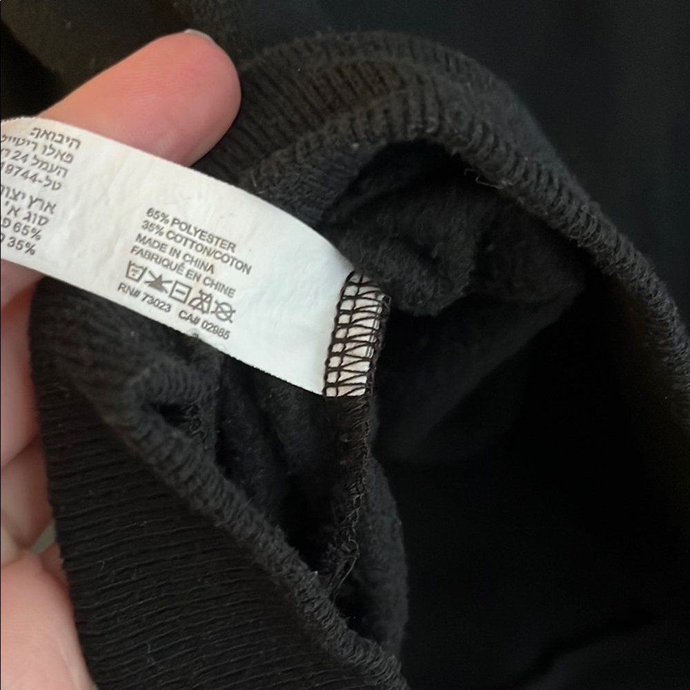Stylish Black Campfire Hoodie size small - Picture 9 of 12